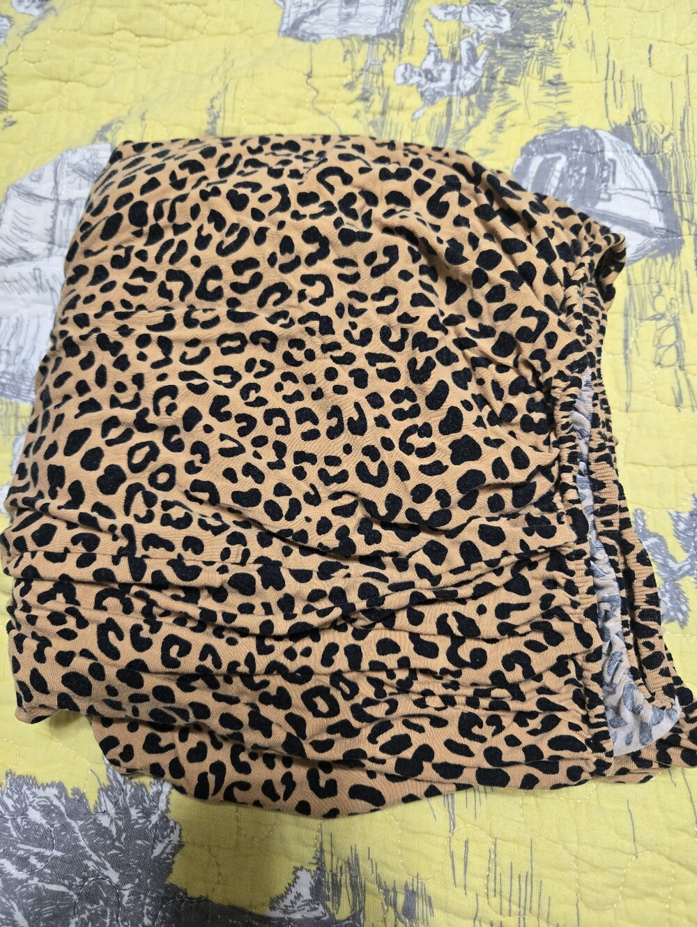Little Sleepies Cheetah Crib Sheet